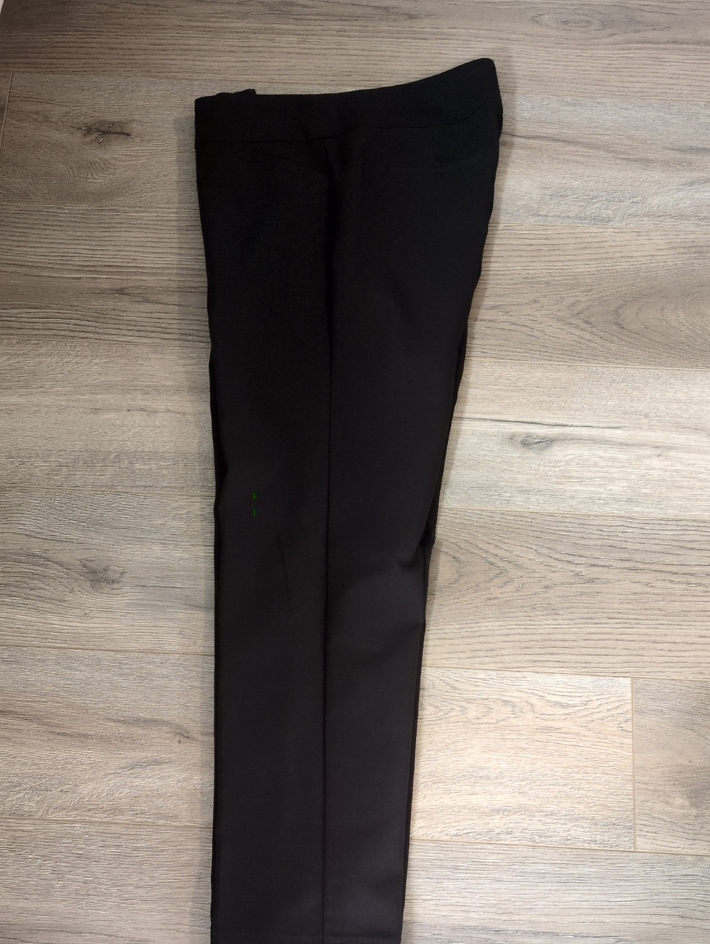 Women's Straight Leg Black Ponte Pants